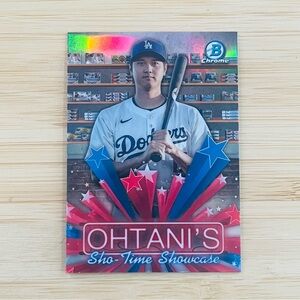 SHOHEI OHTANI 2025 Bowman Chrome Ohtani’s Sho-Time Showcase Refractor